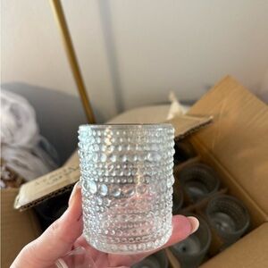 Elegant Clear Glass Votive Holder